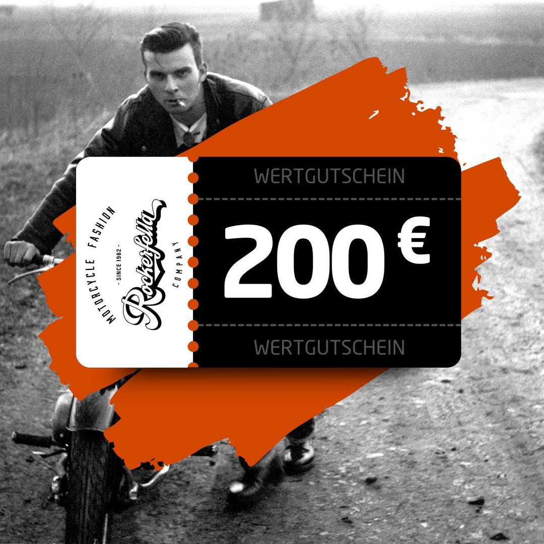 Rockerfella 200 EURO Wertgutschein