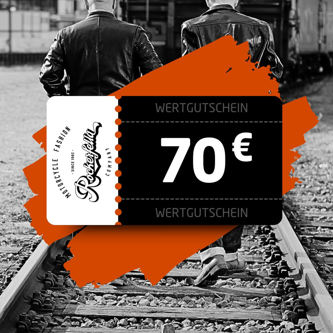 Rockerfella 70 EURO Wertgutschein
