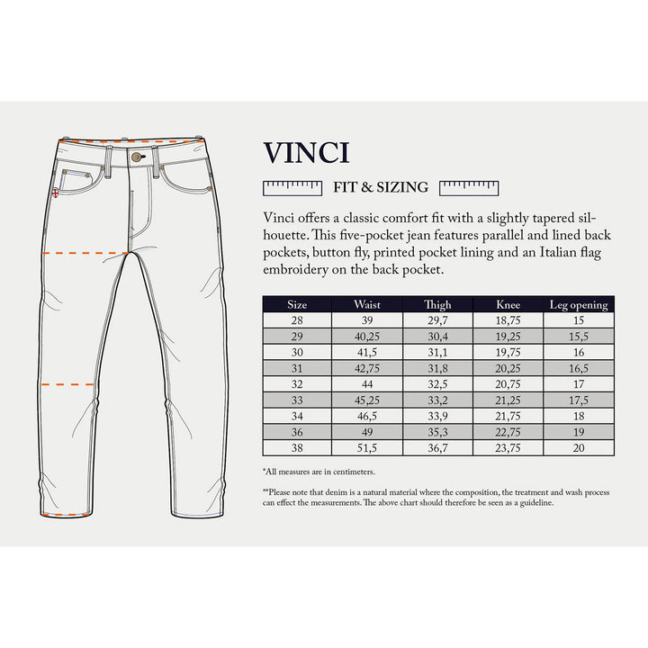 Blue de Genes Jeans Vinci Pala Dark Blue