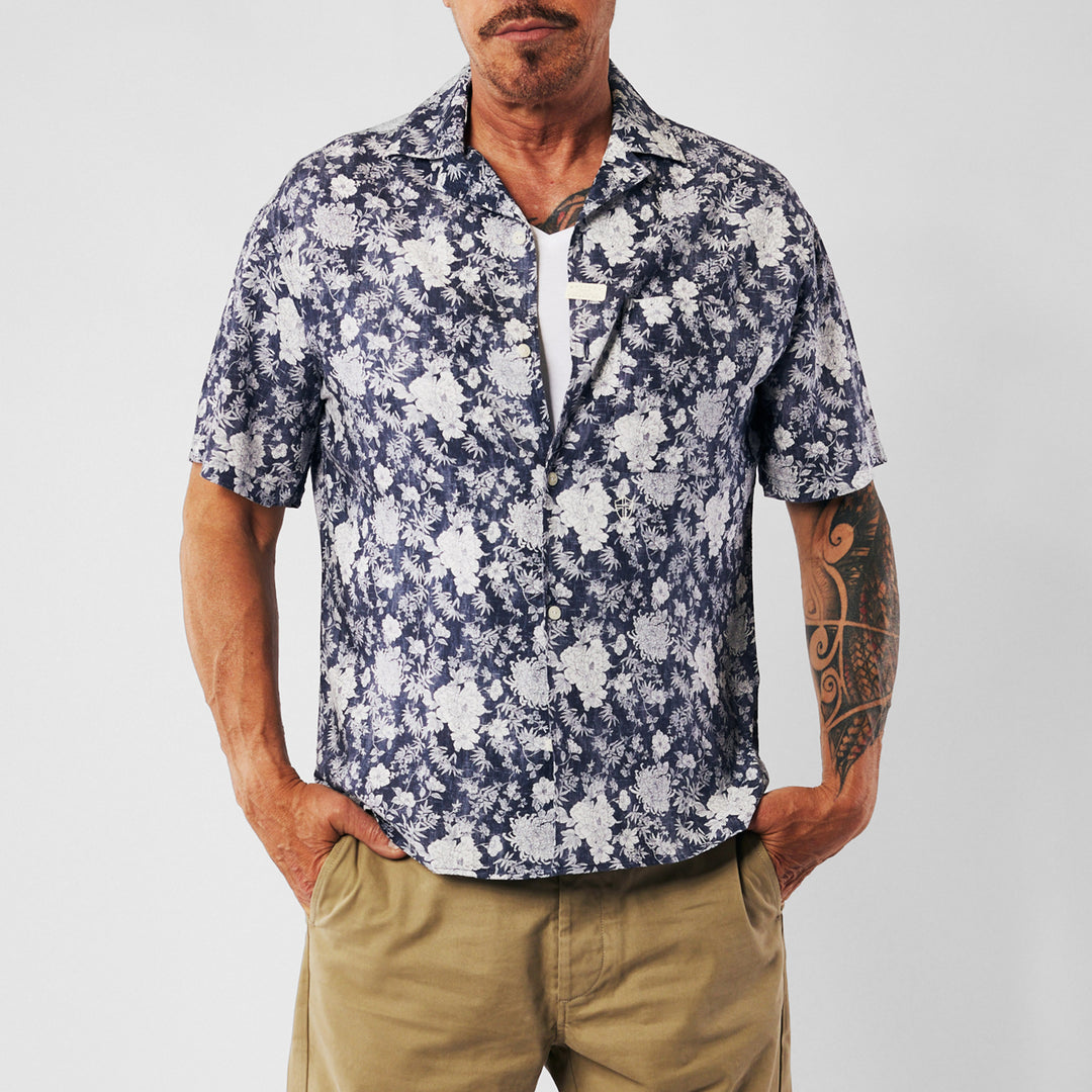 Colonnello Flower Shirt von Blue de Genes