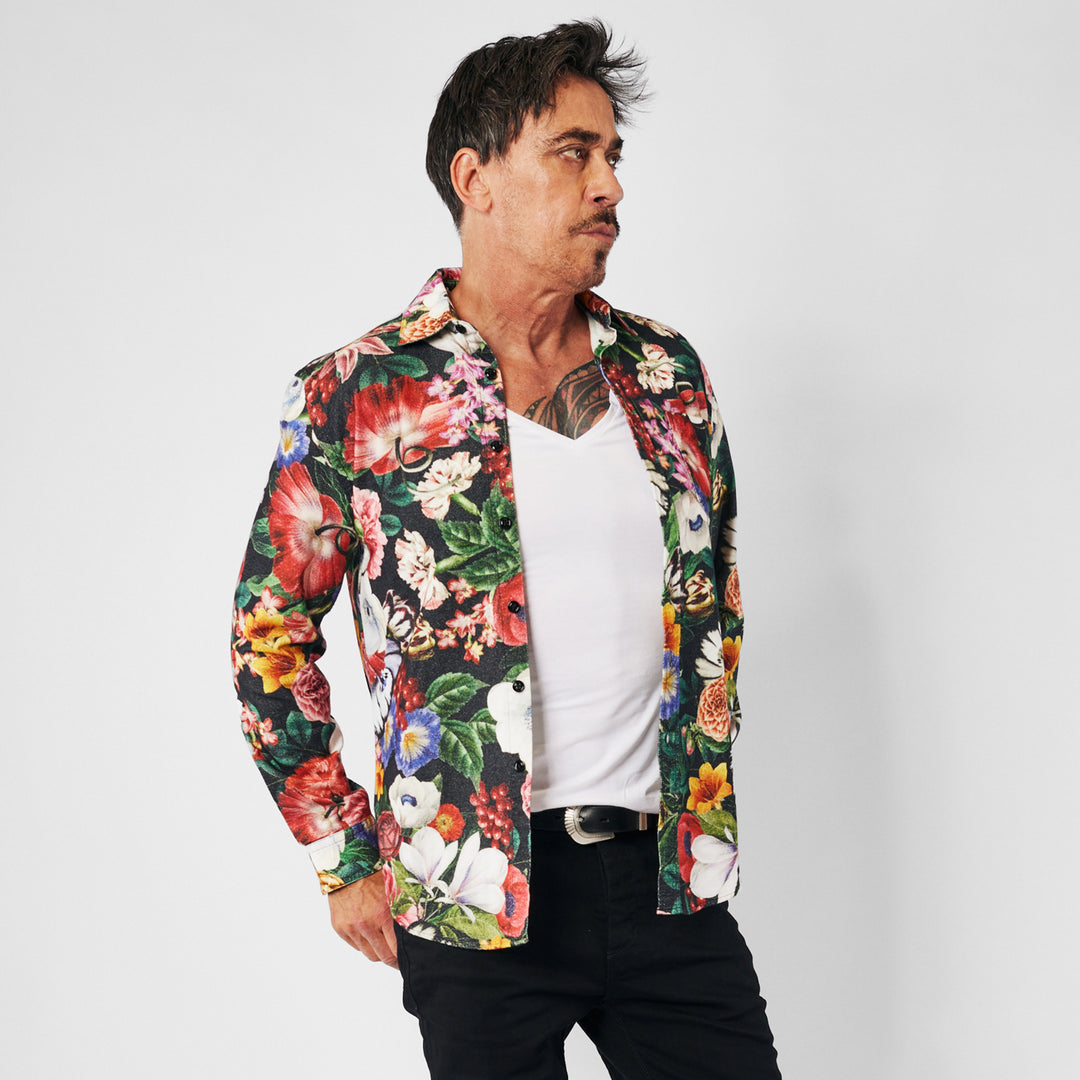 Portuguese Flannel Bouqué Hemd