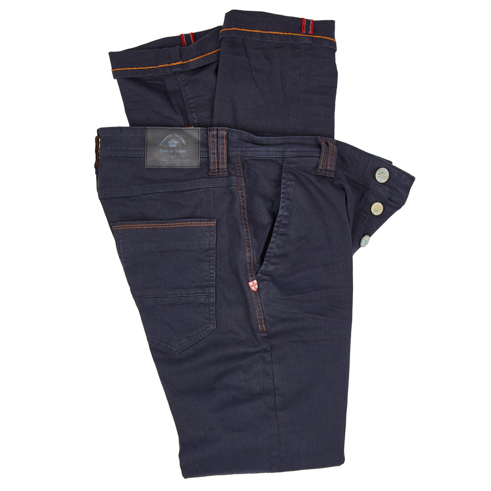 Paulo Pavoa 1 Chino in Midnight Blue von Blue de Genes