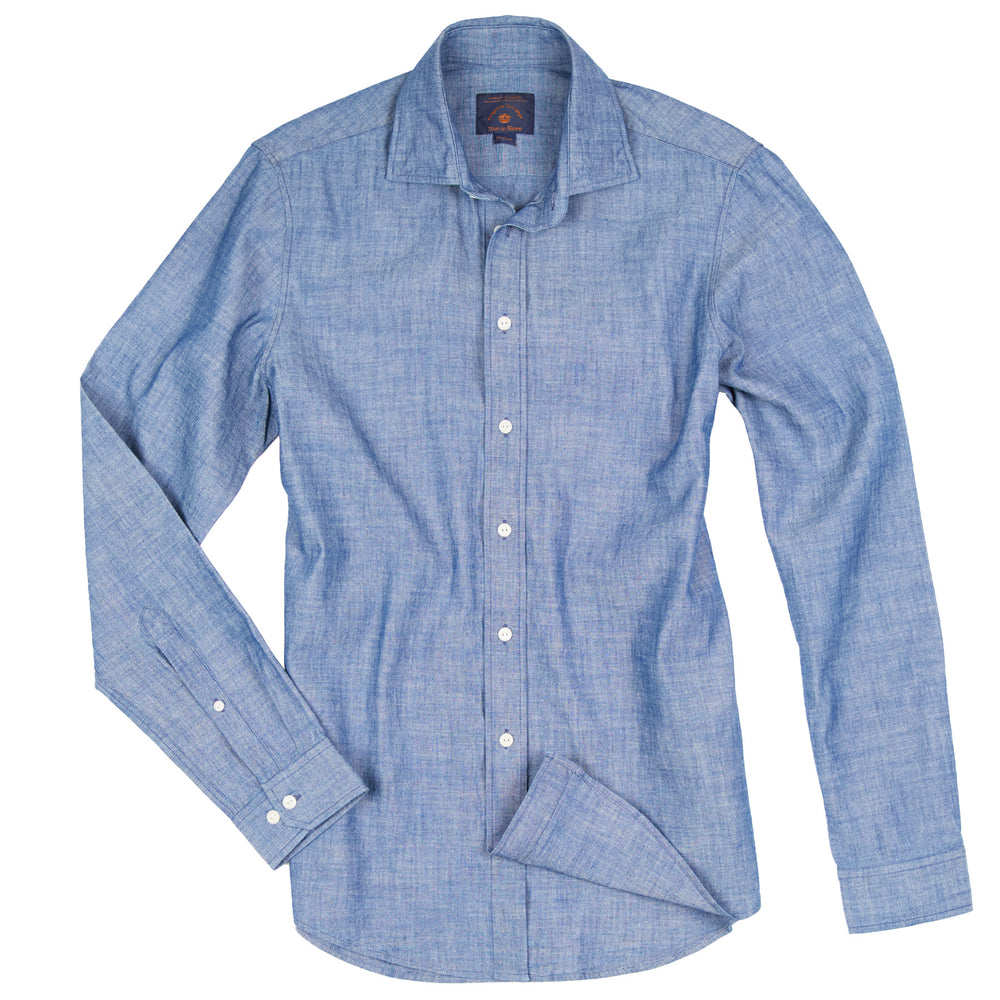 Miguel Chambray Shirt von Blue de Genes