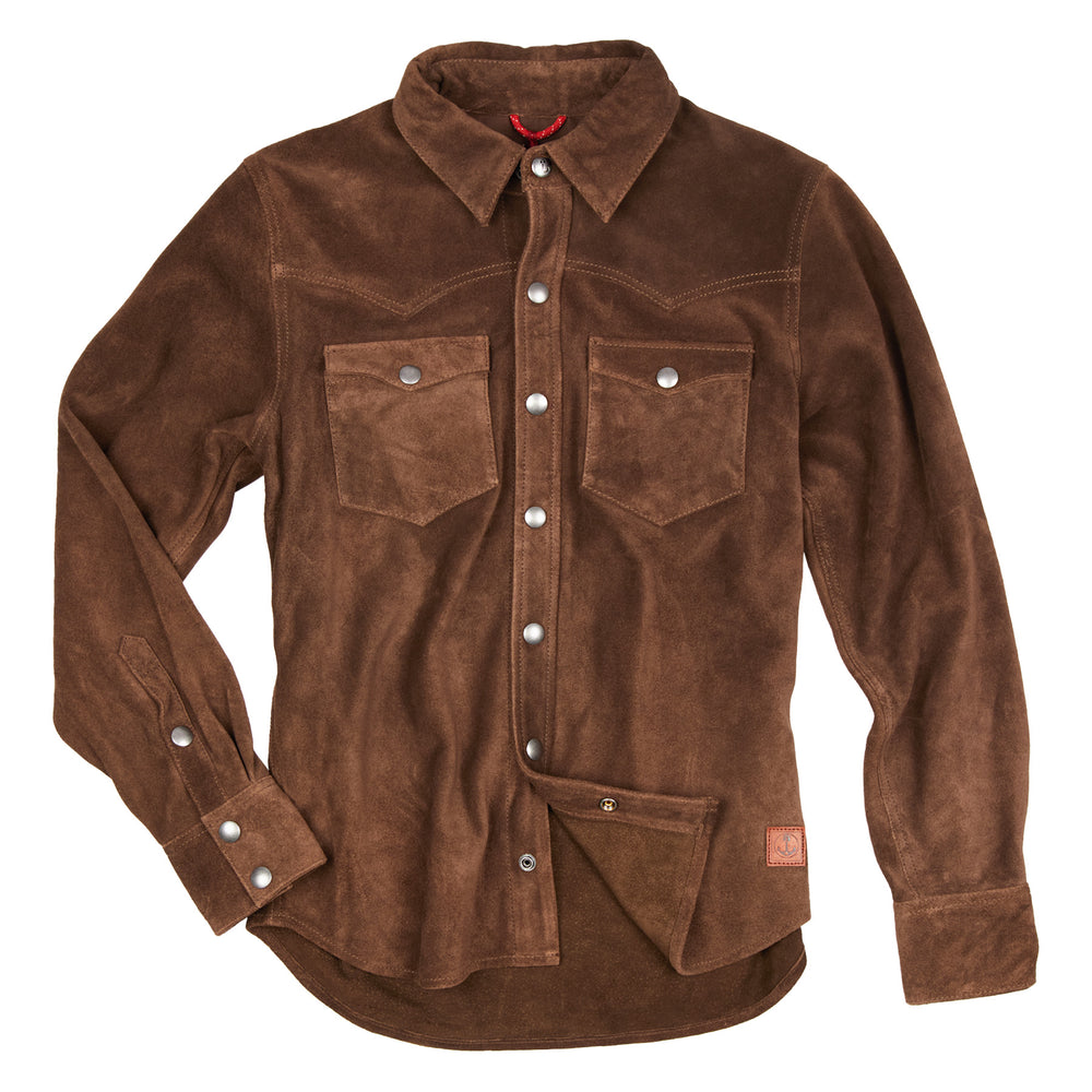Buffalo Fence Shirt Iron Resin