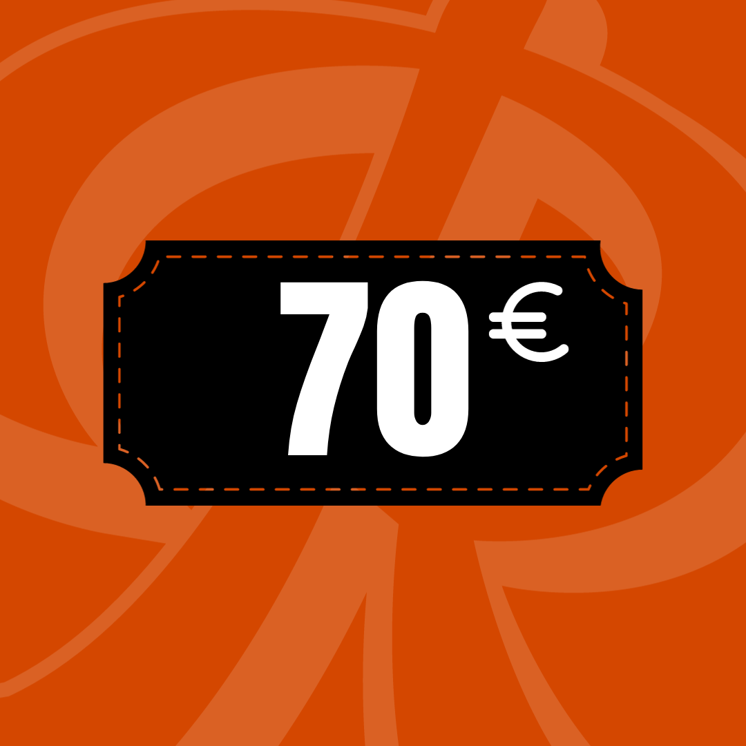 Rockerfella 70 EURO Wertgutschein