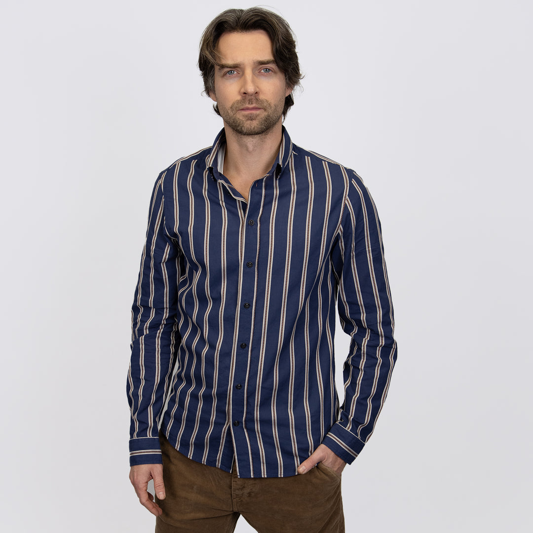 Blue de Genes Enrico Fany Shirt