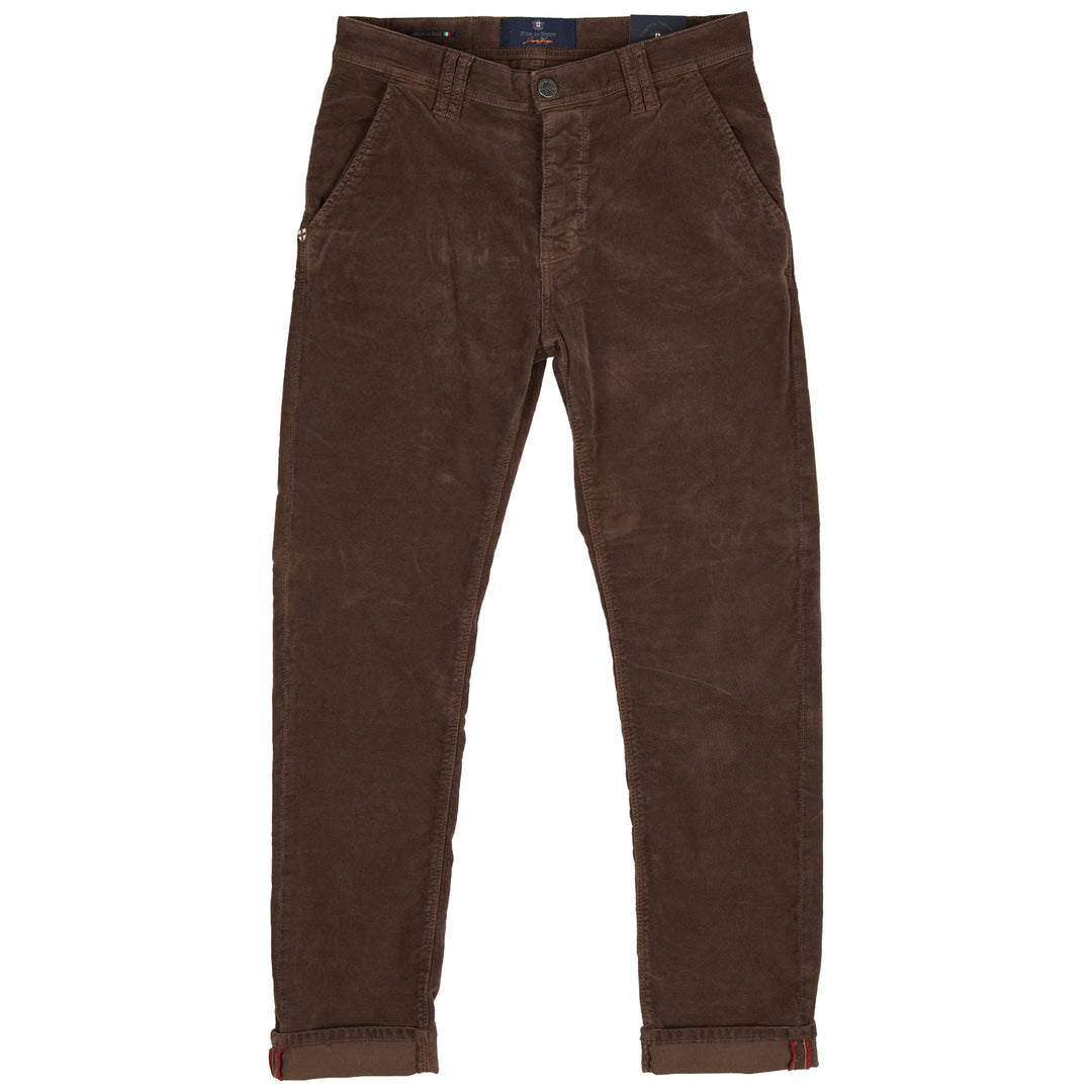 Blue de Genes Paula Tinto Trousers Brownie