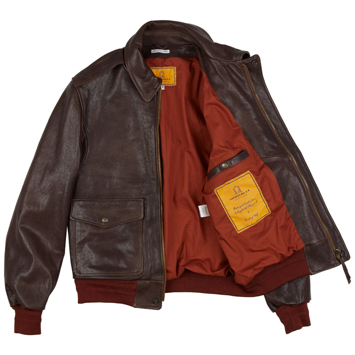 Shangri-La Heritage Don Gentile A-2 Testa di Moro Flight Jacket