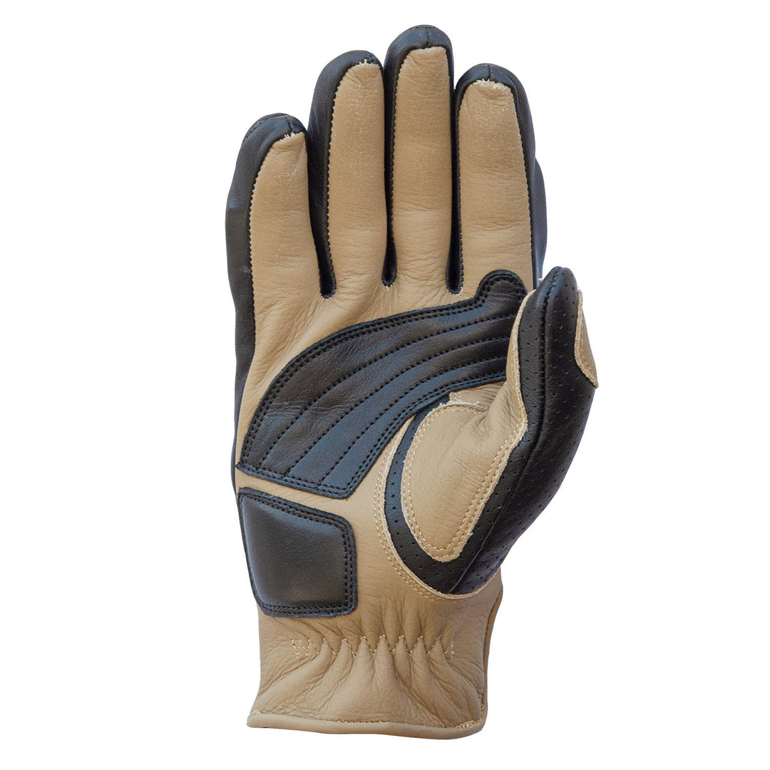 Hero Leather CE Gloves Black Sand