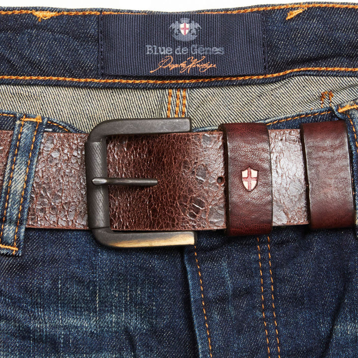 Piceno Leather Belt Cognac