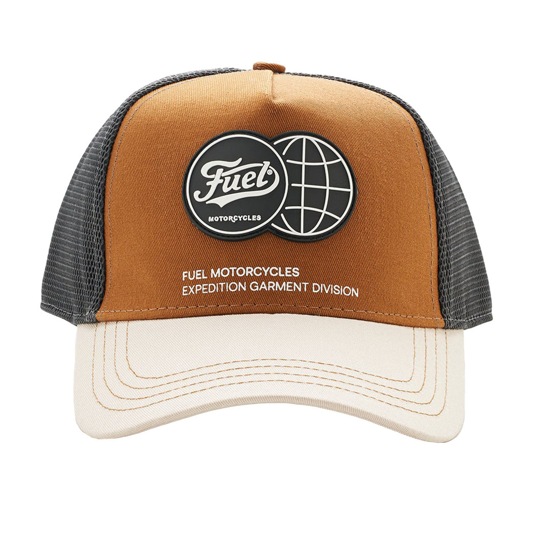 Fuel Logo Brown Cap