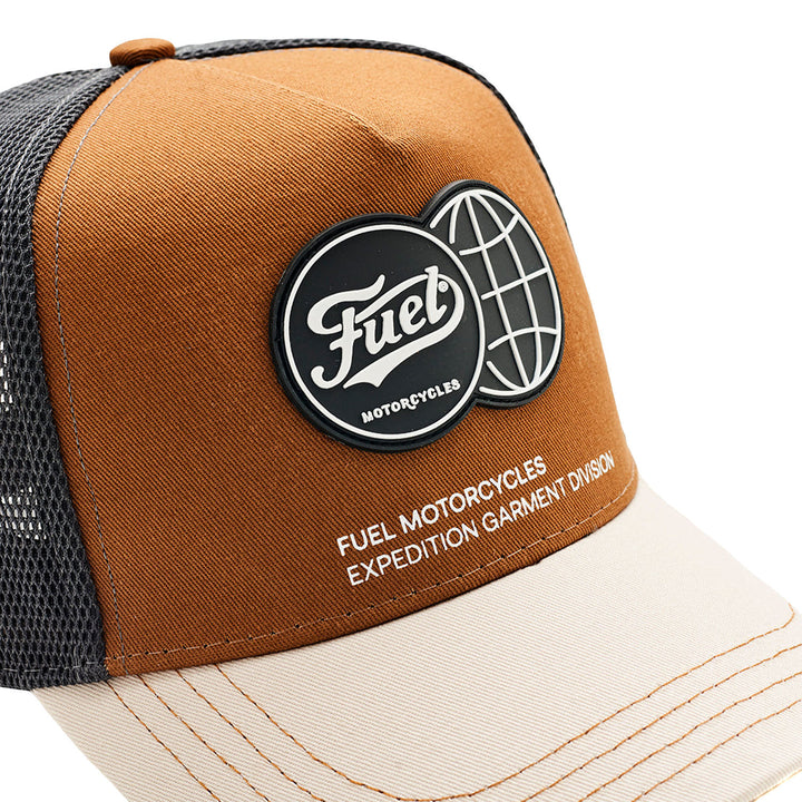 Fuel Logo Brown Cap