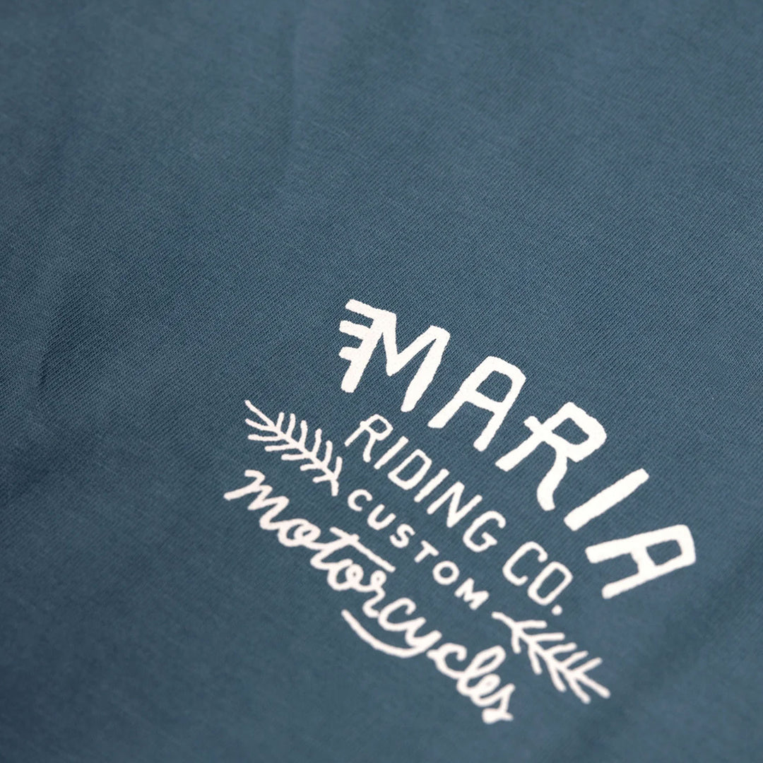 Maria Riding Parallel Twin Blue T-Shirt