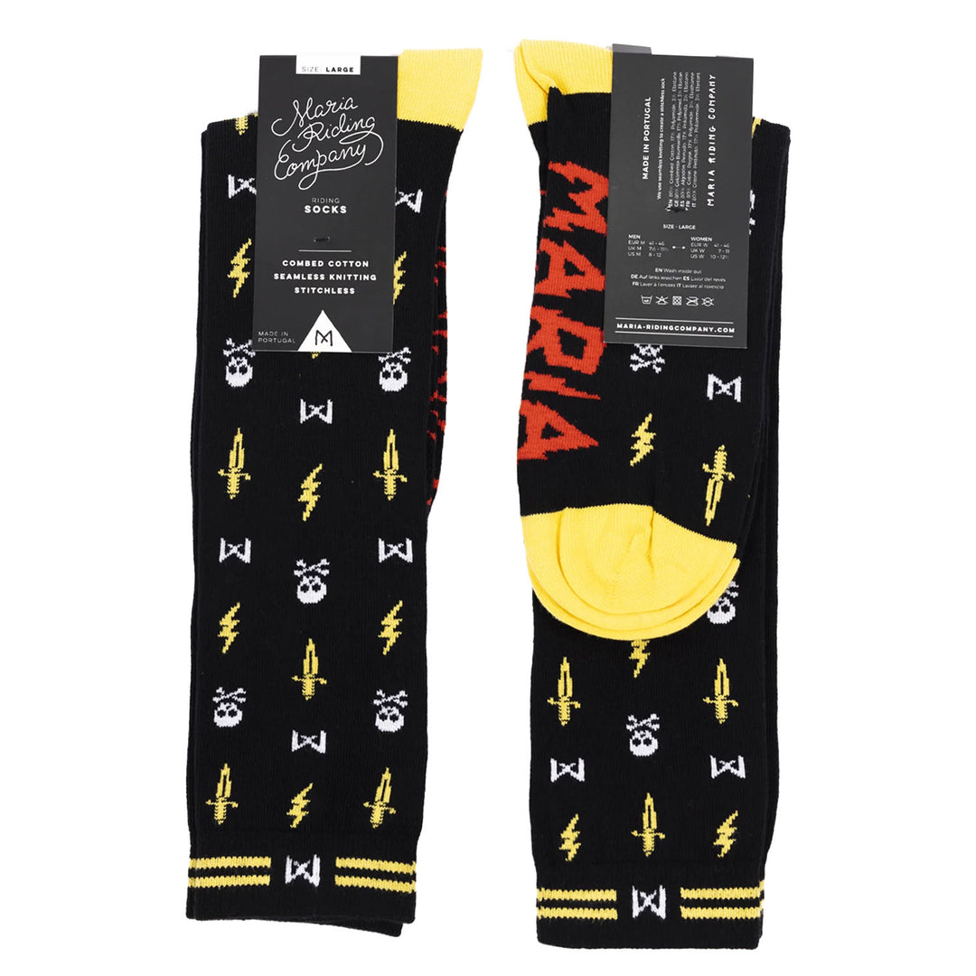 Maria Riding Socken Skulls & Dagger