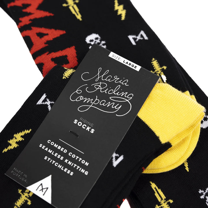 Maria Riding Socken Skulls & Dagger