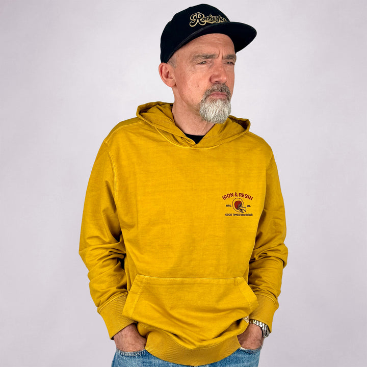 Iron and Resin Good Times Bad Ideas Hoodie