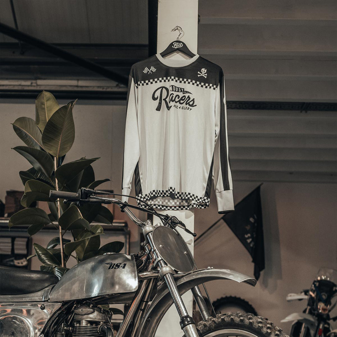 Age of Glory Racers Mesh Jersey - White Black