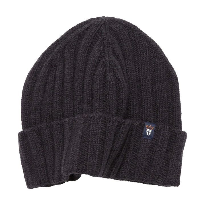 Blue de Genes Oscar Croft Beanie Navy Blue