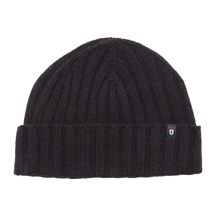 Blue de Genes Oscar Croft Beanie Navy Blue