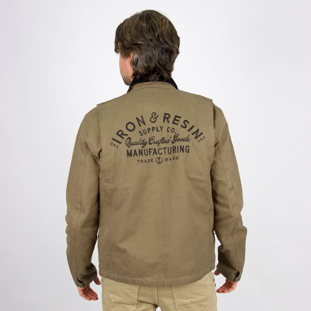 Iron and Resin Service Jacket Beige