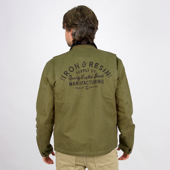 Iron and Resin Service Jacket Olive