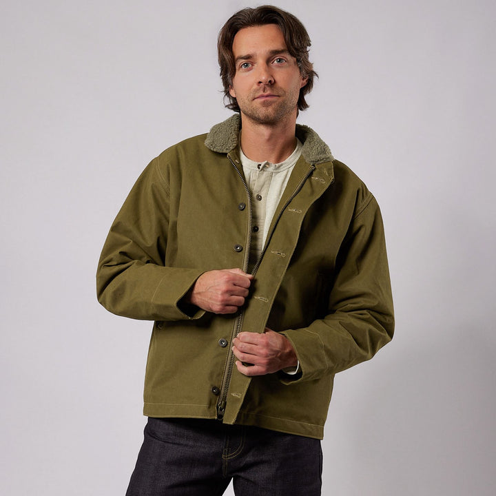 Tellason Blubaugh N1 Deck Jacket Olive