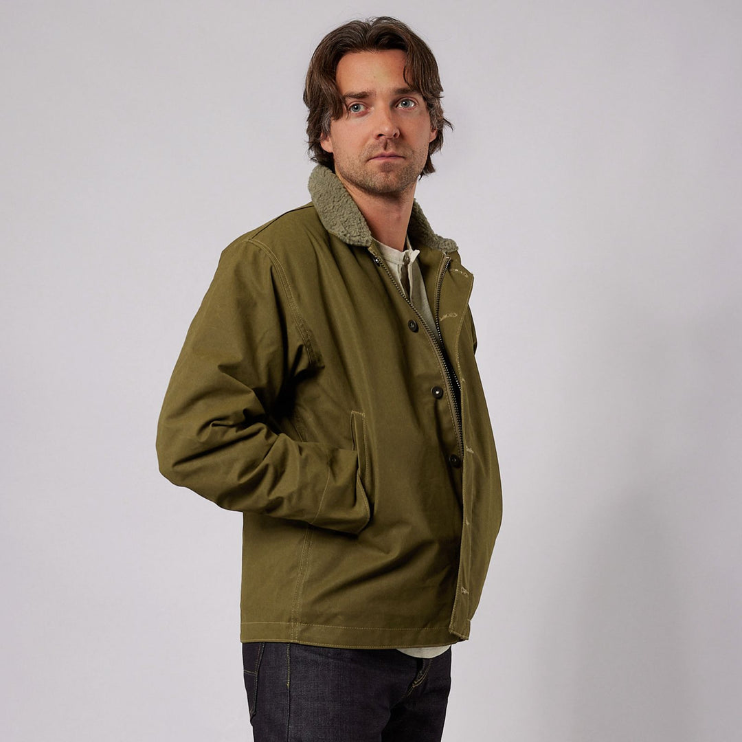 Tellason Blubaugh N1 Deck Jacket Olive