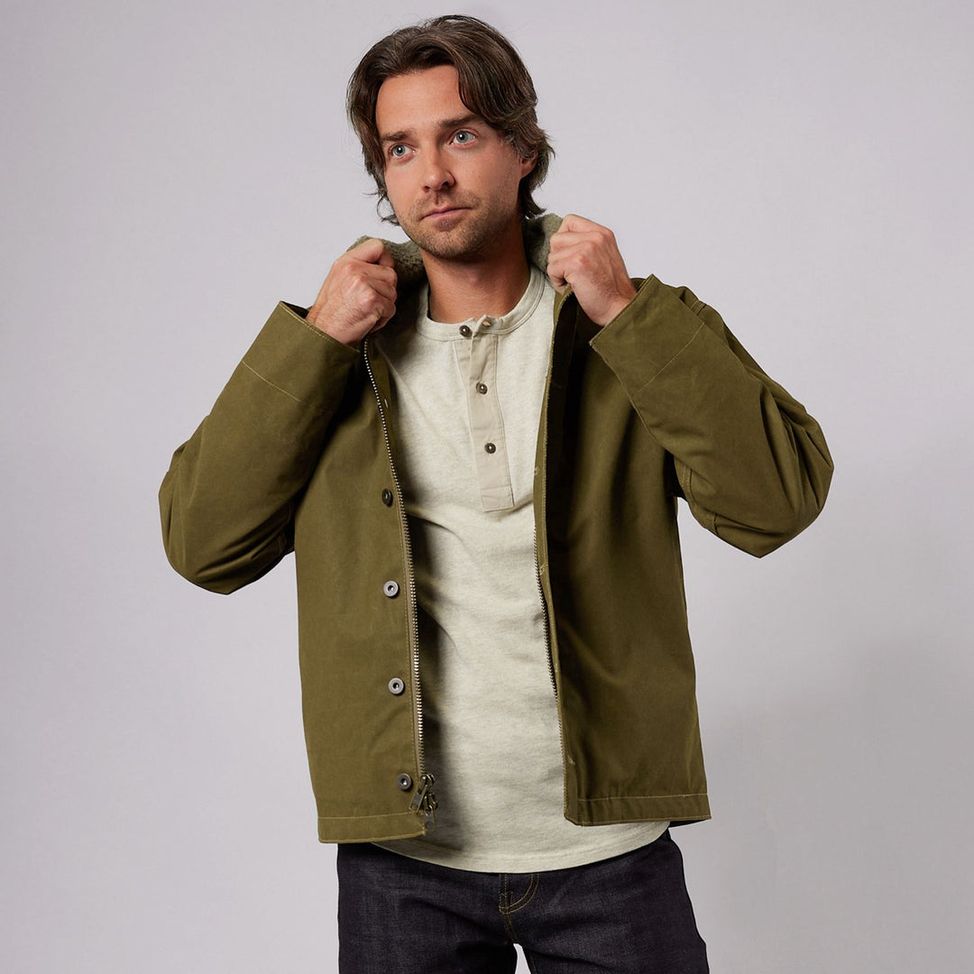 Tellason Blubaugh N1 Deck Jacket Olive