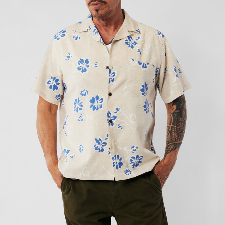 Portuguese Flannel Canvas Shirt (Blue)