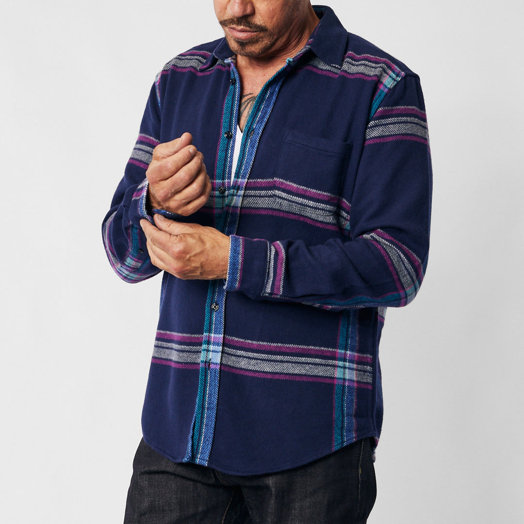 Portuguese Flannel Trim Shirt