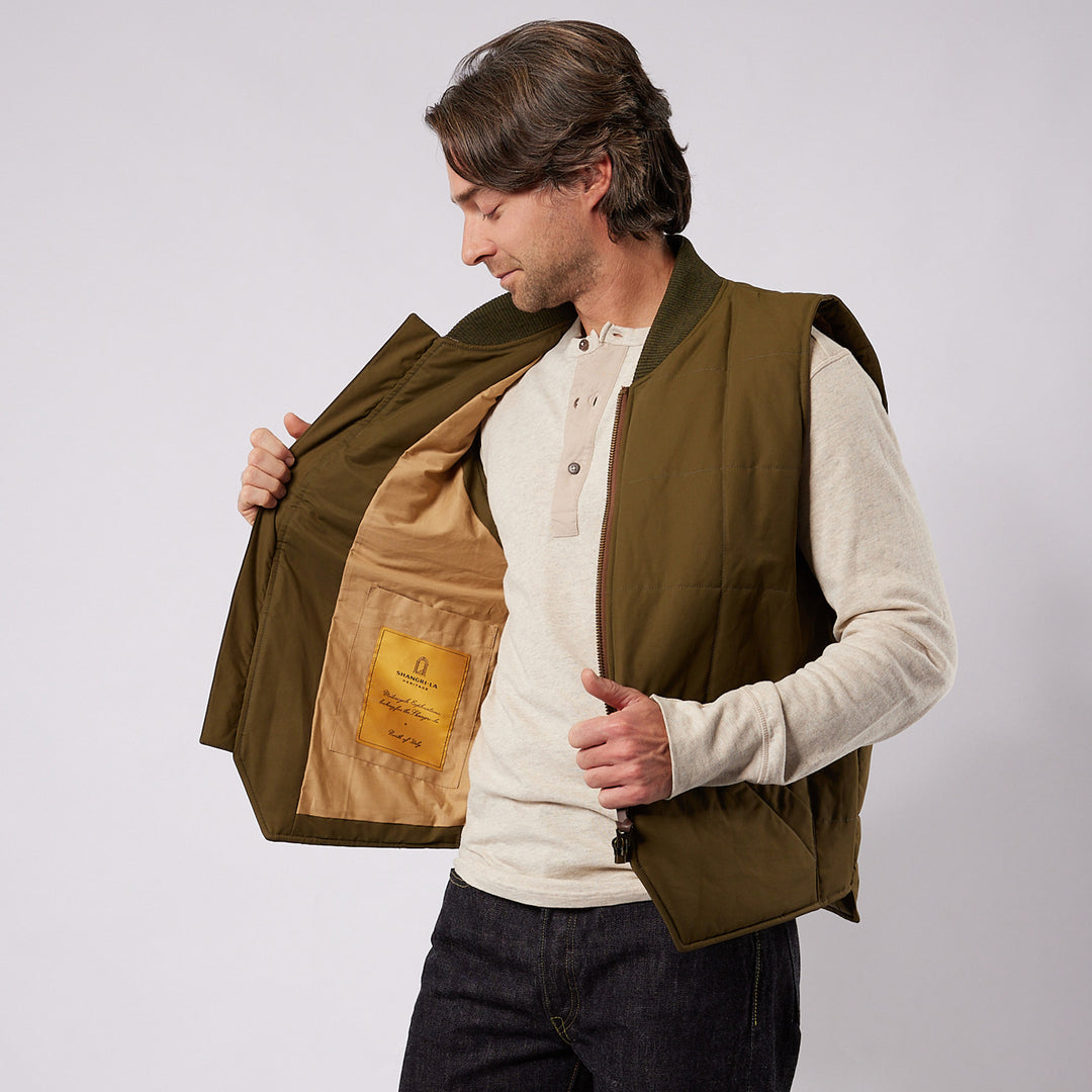 Shangri-La Heritage Alaska Olive Skyliner Vest