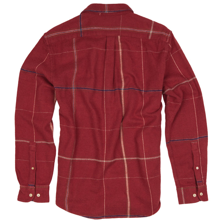Portuguese Flannel Torso Shirt Bordeaux