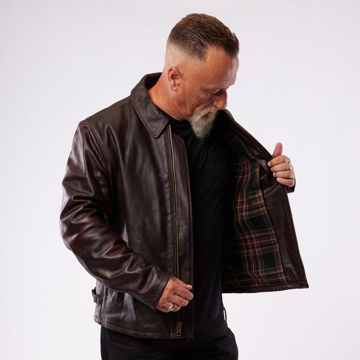 Schott N.Y.C. Waxy Pullup Cowhide Jacket 557