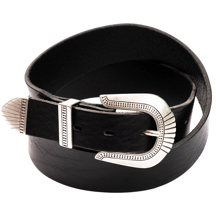 Rodeo Western Belt von Shangri-La Heritage in der Farbe Schwarz
