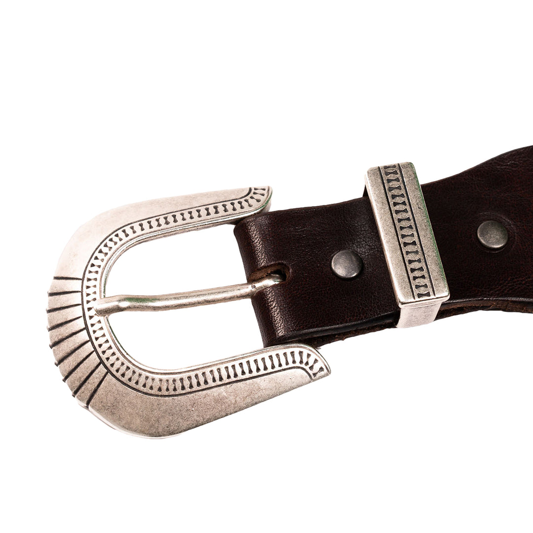 Shangri-La Rodeo Western Belt Testa di Moro