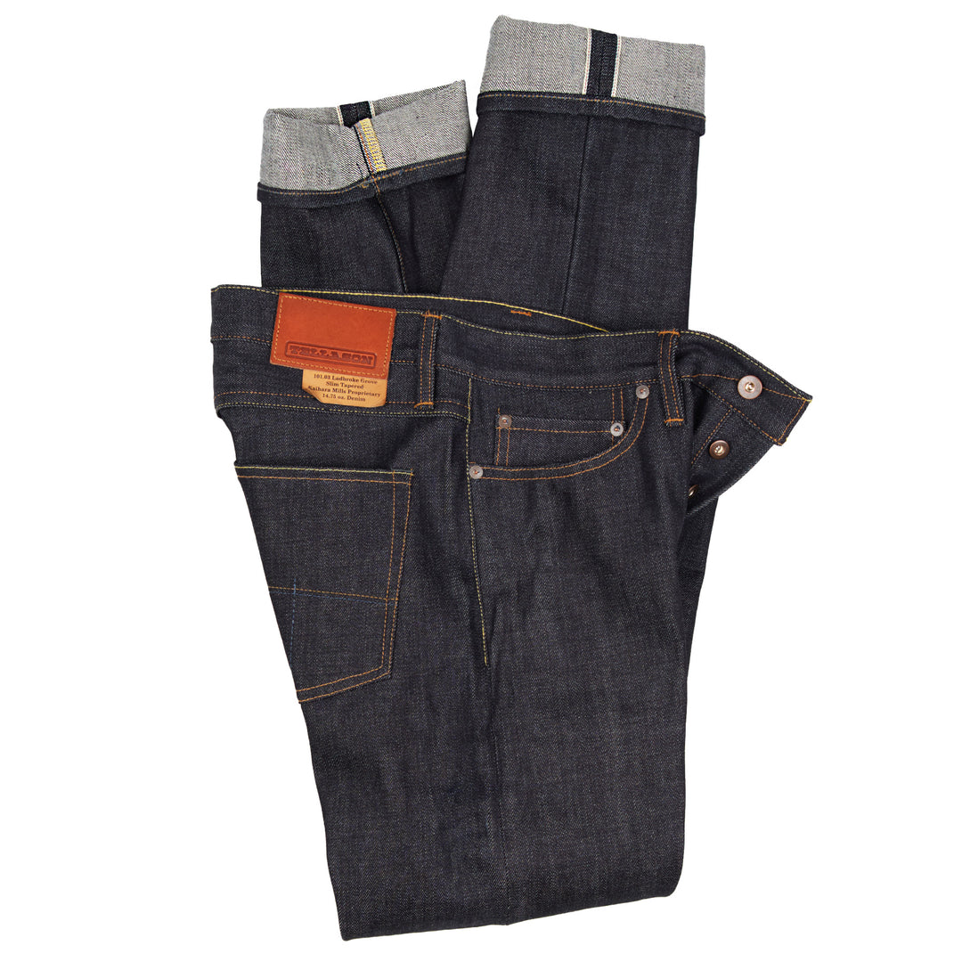 Ladbroke Grove Slim Tapered Selvedge Jeans 14.75oz